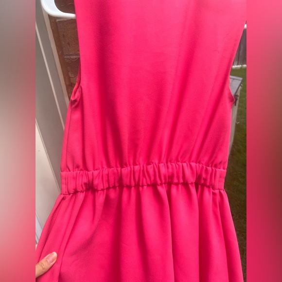 KATE SPADE NEW YORK Rambling Roses Crepe Ruffle Dress Pink Size 2 XS Brand New - Picture 10 of 16